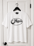 White Signature Oval Tee