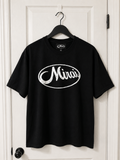 Black Signature Oval Tee